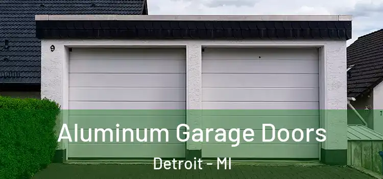  Aluminum Garage Doors Detroit - MI