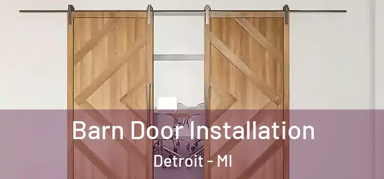Barn Door Installation Detroit - MI