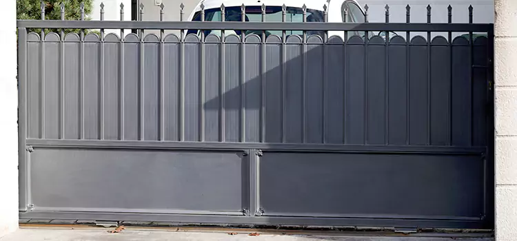 Metal Driveway Gate Installation Detroit