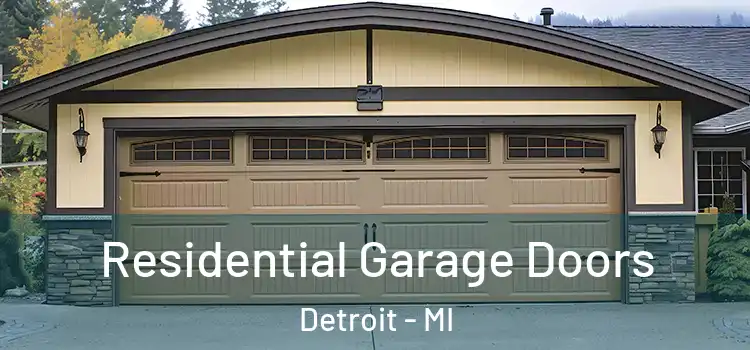  Residential Garage Doors Detroit - MI